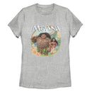 Women's Moana & Maui Circle T-Shirt