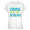 Junior's Monsters Inc Gimme Your Best Scream T-Shirt