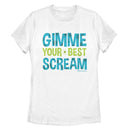 Women's Monsters Inc Gimme Your Best Scream T-Shirt