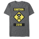 Men's Monsters Inc Caution 2319 T-Shirt