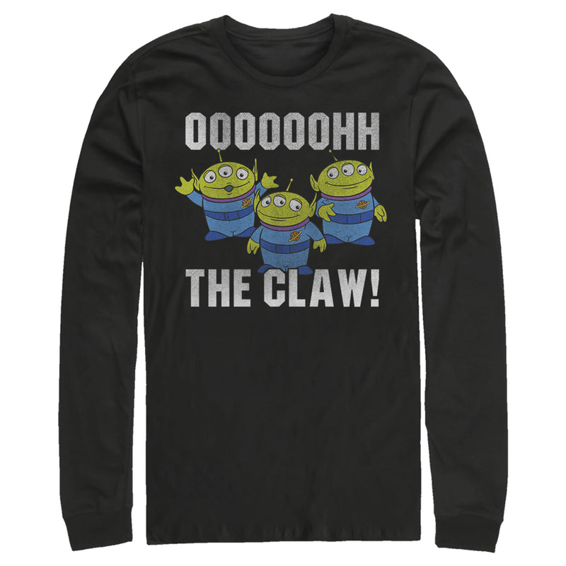 Men's Toy Story The Claw Squeeze Alien Long Sleeve Shirt