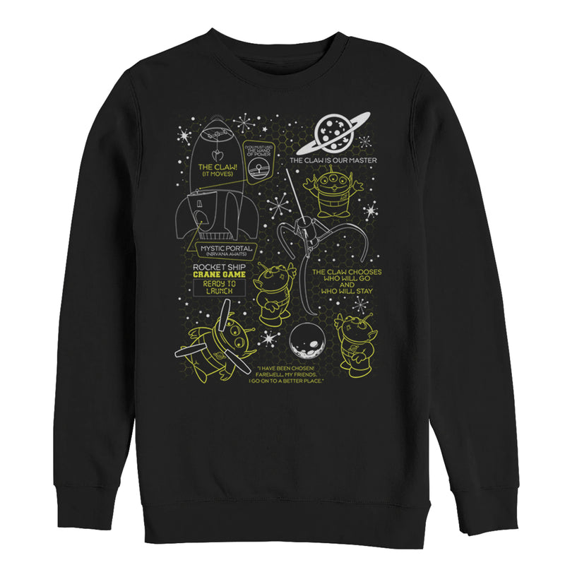 Men's Toy Story Claw is Our Master Sweatshirt