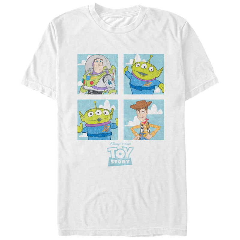 Men's Toy Story Character Box T-Shirt