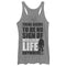 Women's Toy Story No Intelligent Life Silhouette Racerback Tank Top