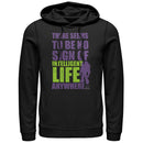 Men's Toy Story No Intelligent Life Anywhere Pull Over Hoodie