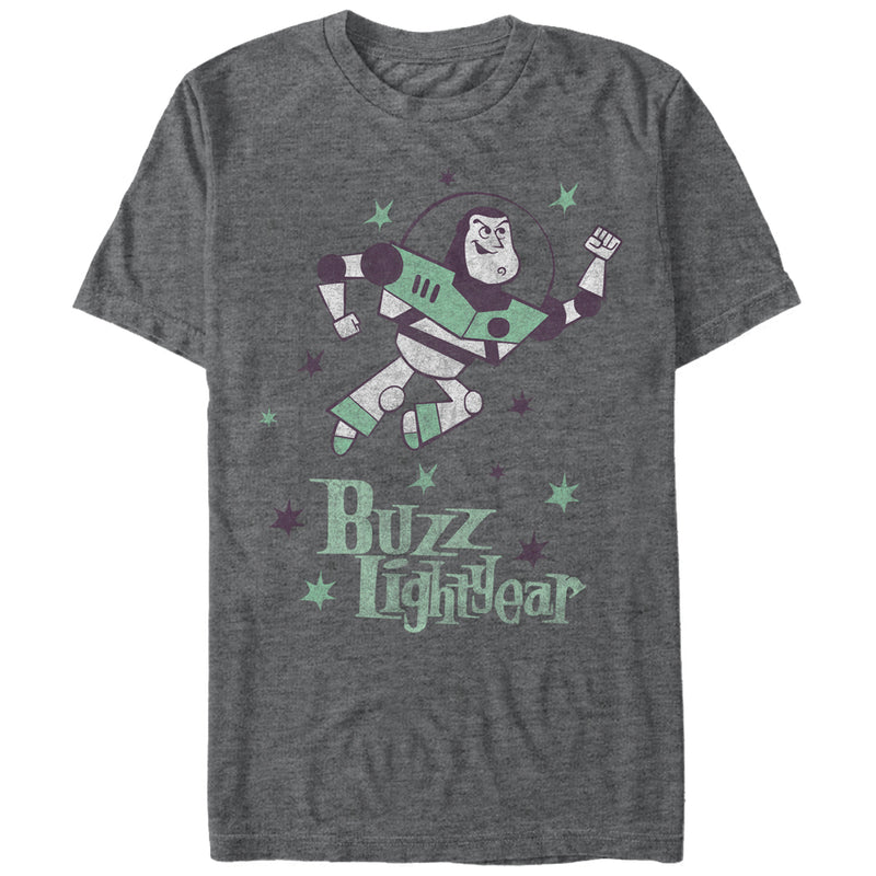 Men's Toy Story Buzz Lightyear Retro Star T-Shirt