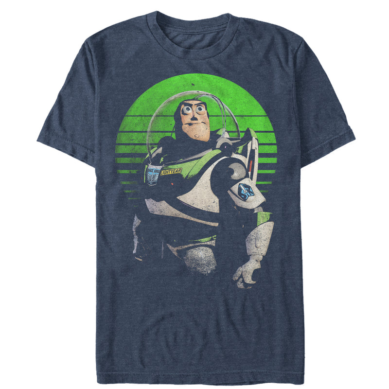 Men's Toy Story Distressed Buzz Lightyear Pose T-Shirt