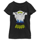 Girl's Toy Story Halloween Squeeze Alien Boo Ghosts T-Shirt