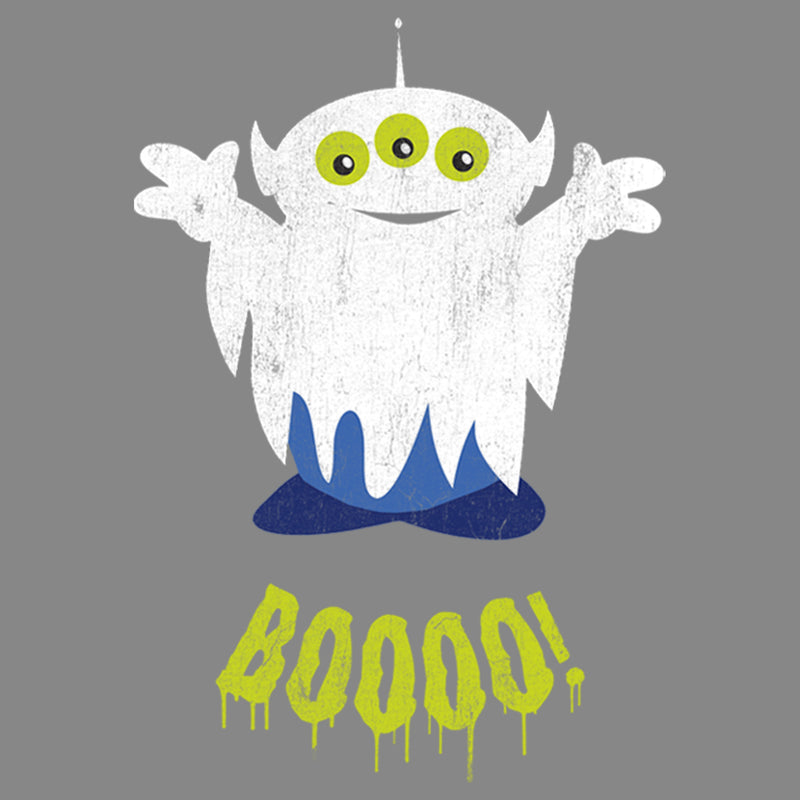 Junior's Toy Story Halloween Squeeze Alien Boo Ghosts Cowl Neck Sweatshirt