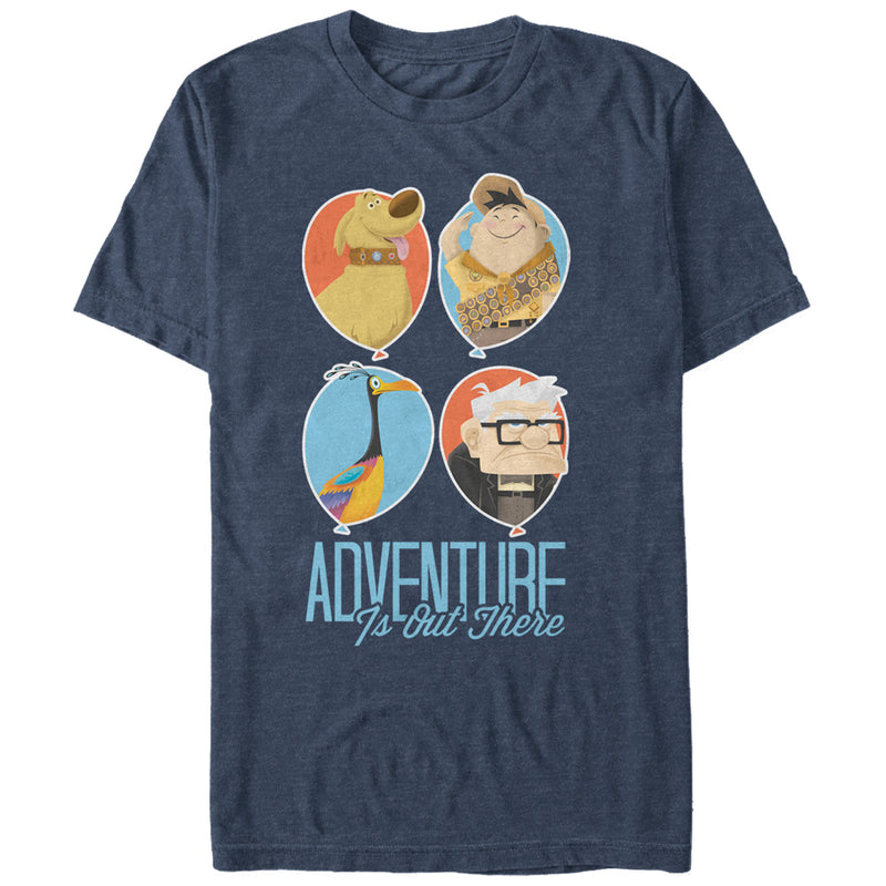 Men's Up Balloons Adventure is Out There T-Shirt