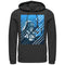Men's Star Wars Rogue One Vader Death Star Stripes Pull Over Hoodie