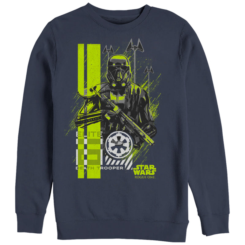 Men's Star Wars Rogue One Death Trooper Battle Stance Sweatshirt