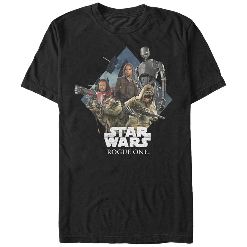 Men's Star Wars Rogue One Rebel Cube T-Shirt