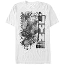 Men's Star Wars Rogue One Jyn Paint Splatter Print T-Shirt