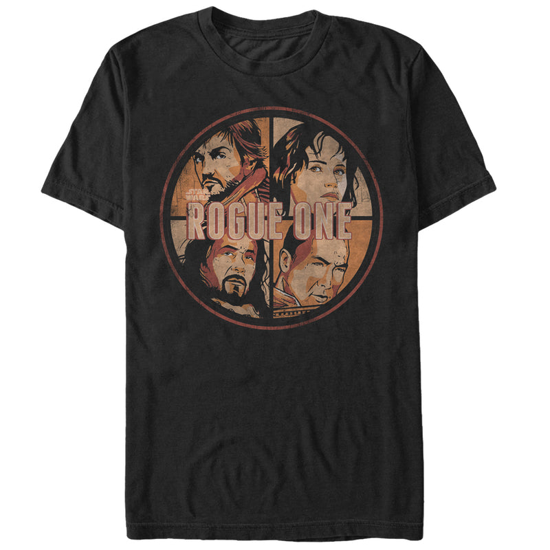 Men's Star Wars Rogue One Rebel Circle T-Shirt