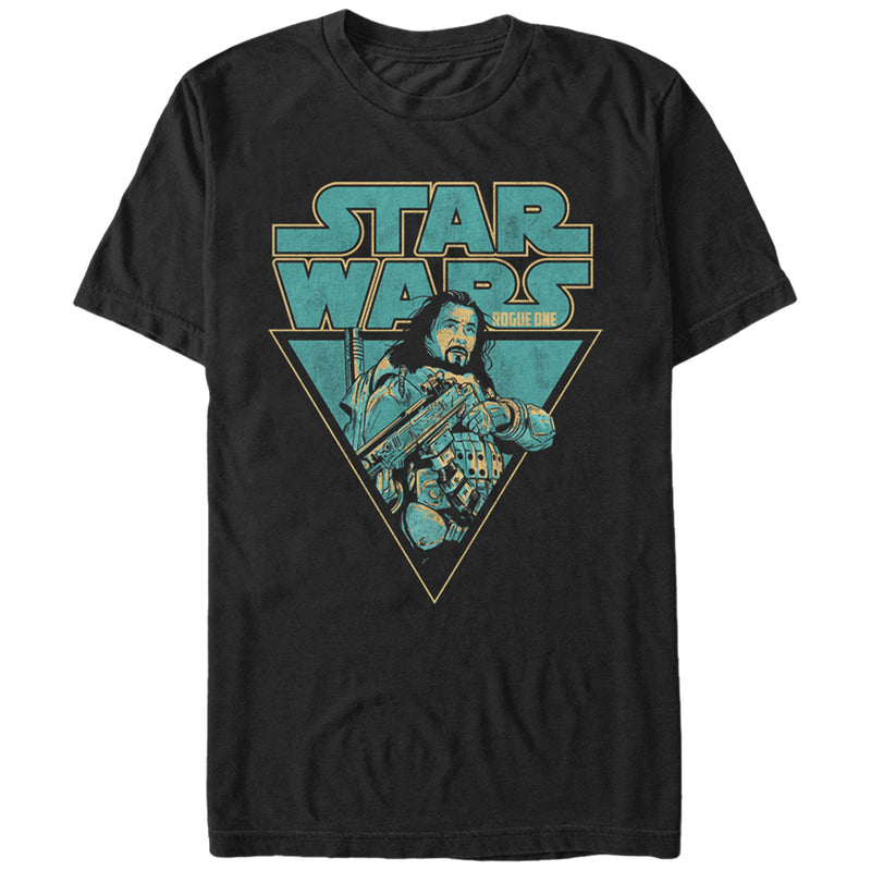 Men's Star Wars Rogue One Retro Baze Portrait T-Shirt