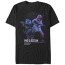 Men's Star Wars Rogue One Pao Bistan Galaxy Print T-Shirt