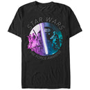 Men's Star Wars The Force Awakens Dark Side and the Light T-Shirt