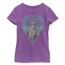 Girl's Star Wars The Force Awakens Rey Triangle T-Shirt