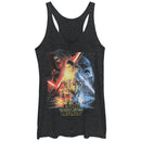 Women's Star Wars The Force Awakens Cool Poster Racerback Tank Top