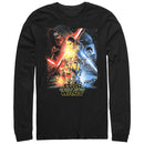 Men's Star Wars The Force Awakens Cool Poster Long Sleeve Shirt