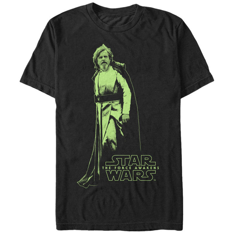 Men's Star Wars The Force Awakens Jedi Master Luke Skywalker T-Shirt