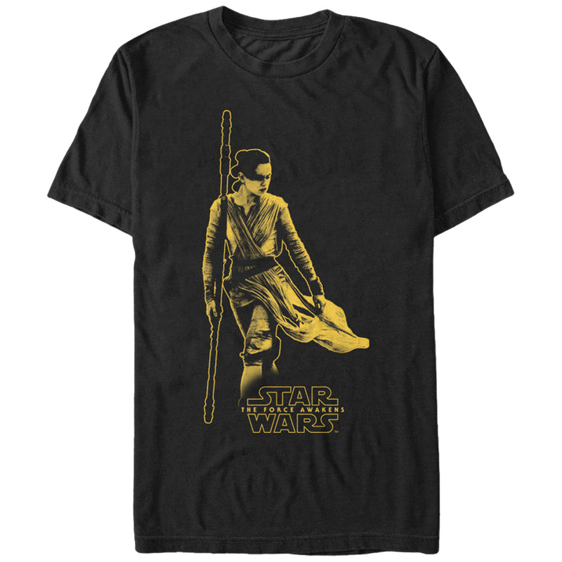 Men's Star Wars The Force Awakens Rey Jakku Scavenger T-Shirt