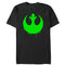 Men's Star Wars The Force Awakens Halloween Rebel Logo Drip T-Shirt