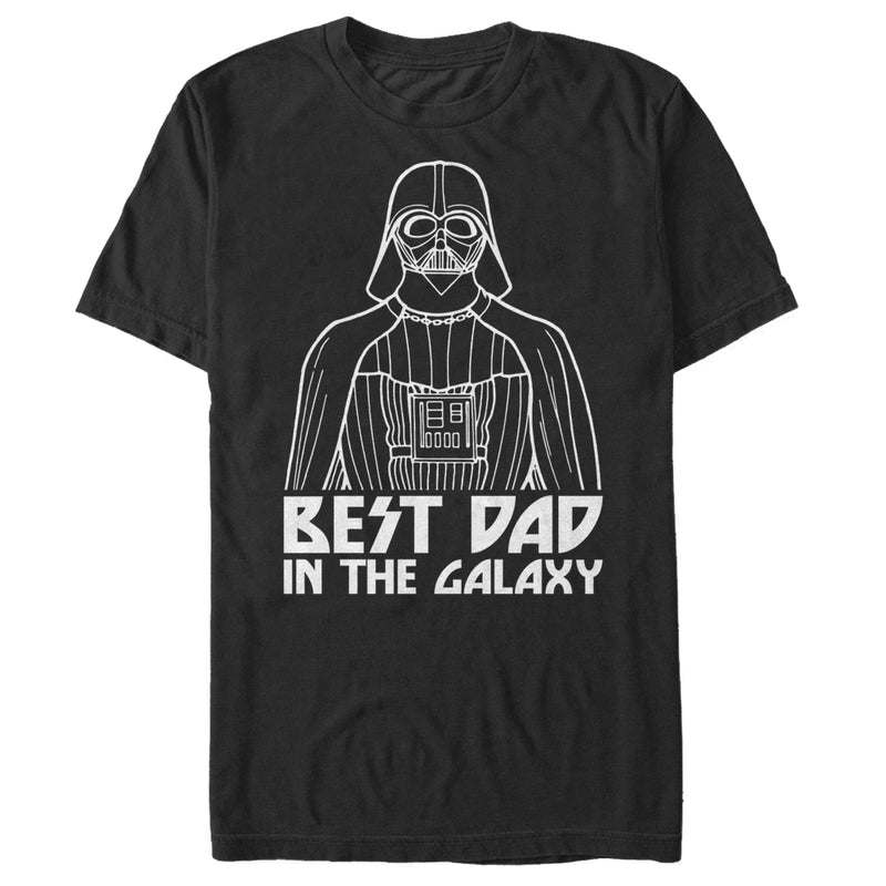 Men's Star Wars Darth Vader Best Dad in the Galaxy T-Shirt