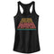 Junior's Star Wars Logo Retro Title Crawl Racerback Tank Top