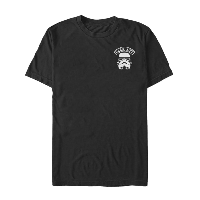 Men's Star Wars Dark Side Stormtrooper Badge T-Shirt