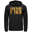 Men's Star Wars Father's Day Vader is Your Father Pull Over Hoodie