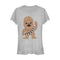 Junior's Star Wars Cute Chewbacca Cartoon T-Shirt