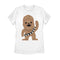 Women's Star Wars Cute Chewbacca Cartoon T-Shirt
