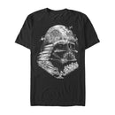 Men's Star Wars Darth Vader Star Ship Collage T-Shirt