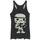 Women's Star Wars Cute Cartoon Stormtrooper Racerback Tank Top