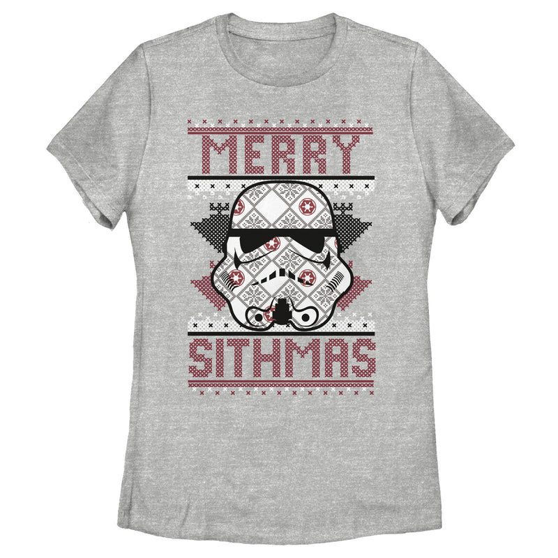 Women's Star Wars Christmas Merry Sithmas T-Shirt