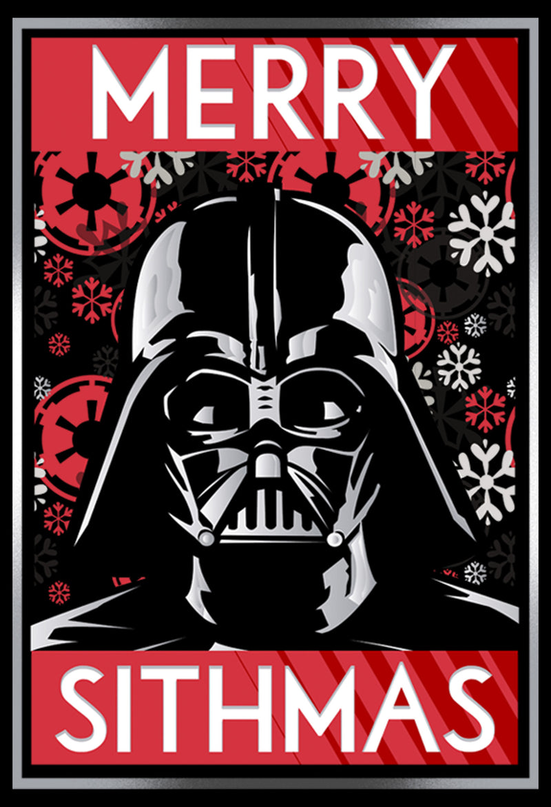 Men's Star Wars Christmas Sithmas Darth Vader T-Shirt