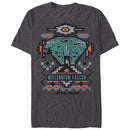 Men's Star Wars Millennium Falcon Southwest Print T-Shirt