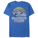 Men's Star Wars Millennium Falcon Sunset T-Shirt