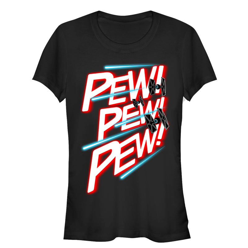 Junior's Star Wars TIE Fighter Pew Pew Pew T-Shirt