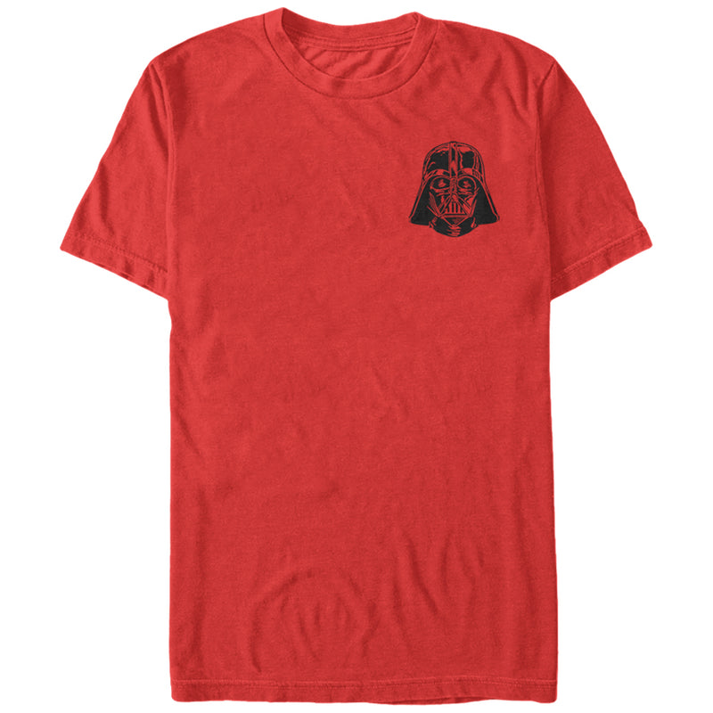 Men's Star Wars Mini Darth Vader Helmet T-Shirt