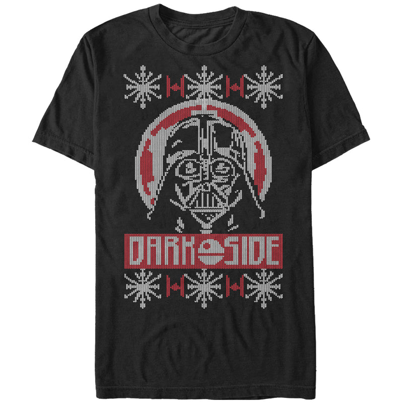Men's Star Wars Ugly Christmas Dark Side T-Shirt