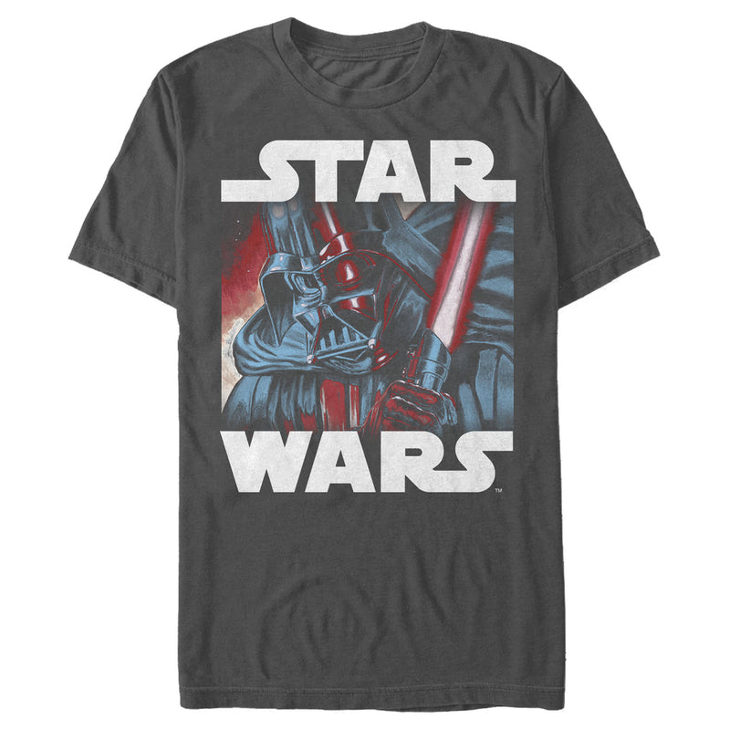 Men's Star Wars Darth Vader Painting Gaze T-Shirt