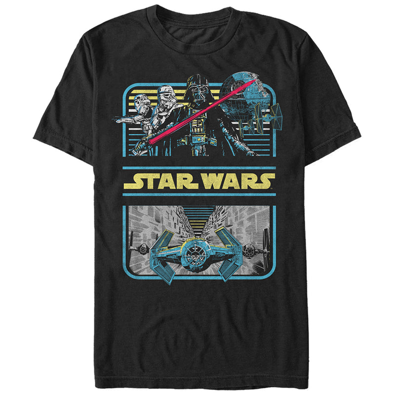 Men's Star Wars Retro Darth Vader T-Shirt