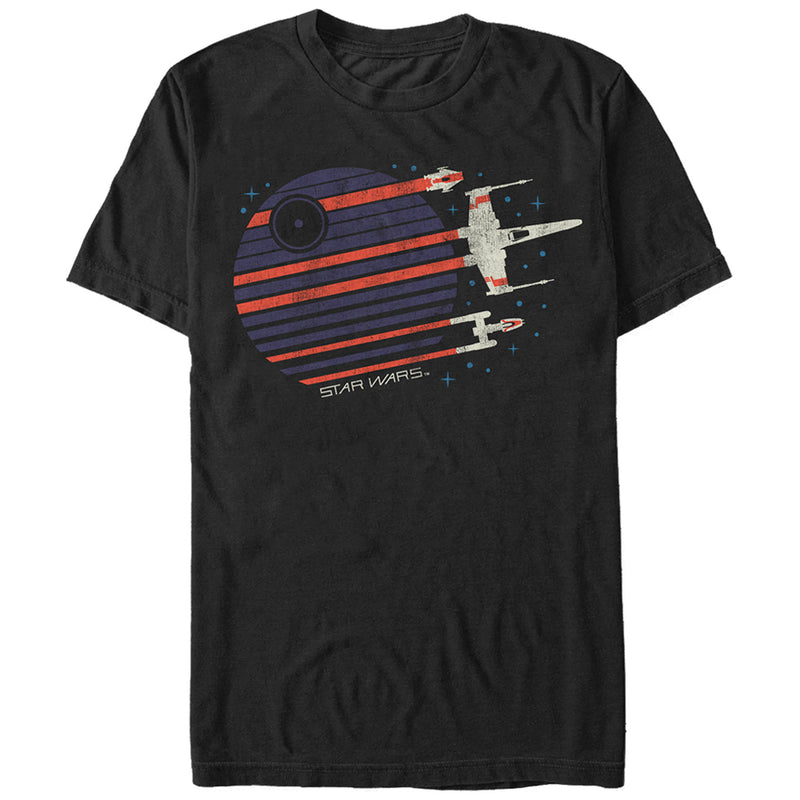 Men's Star Wars Death Star Streaks T-Shirt