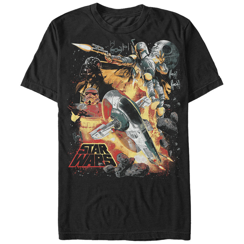 Men's Star Wars Empire Space Montage T-Shirt
