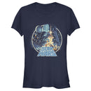 Junior's Star Wars Classic Scene Circle T-Shirt