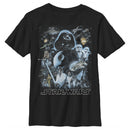 Boy's Star Wars Galaxy Of Stars Poster T-Shirt