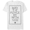 Men's Star Wars Force With You Block T-Shirt